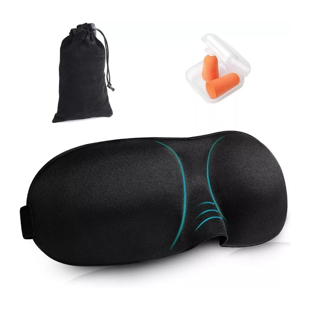 Alvómaszk tárolótasakkal és füldugókkal Better Posture 3D 1