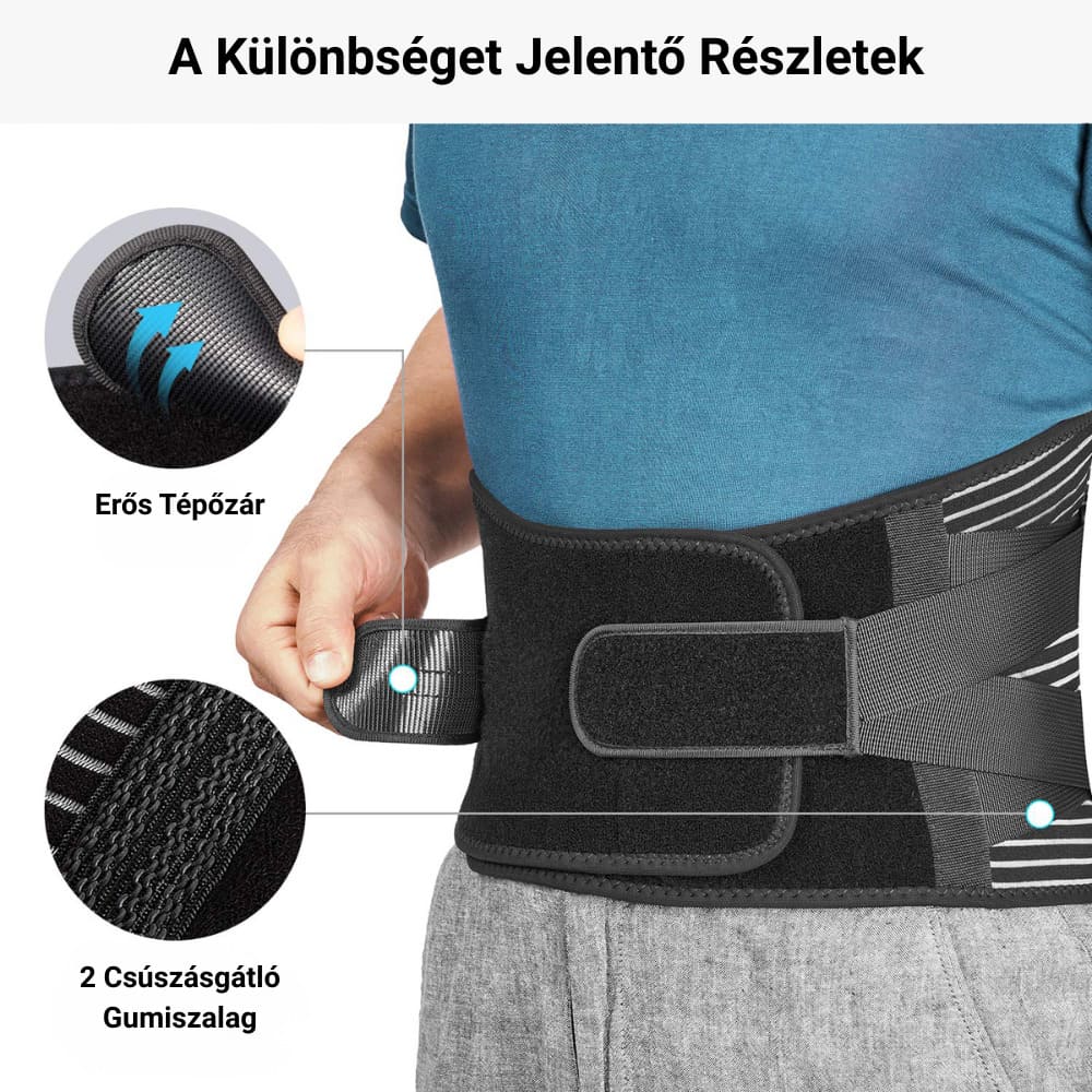 Deréktámasztó öv 2 darabos csomag Better Posture Pro #16 4