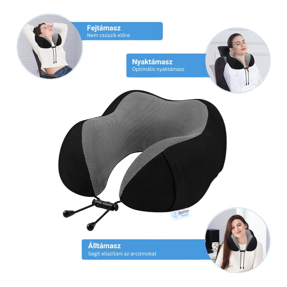Memóriahabos utazópárna Better Posture Pro 2
