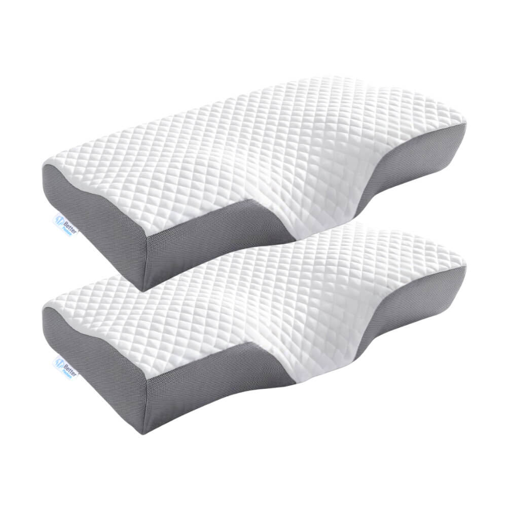 Ortopéd memóriahabos nyaktámasz párna 2 darabos csomag Better Posture Lite #31 1