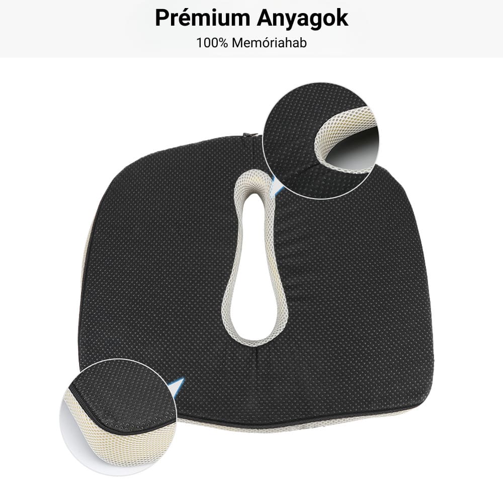 Ortopéd memóriahabos ülőpárna 2 darabos csomag Better Posture Premium #10 3