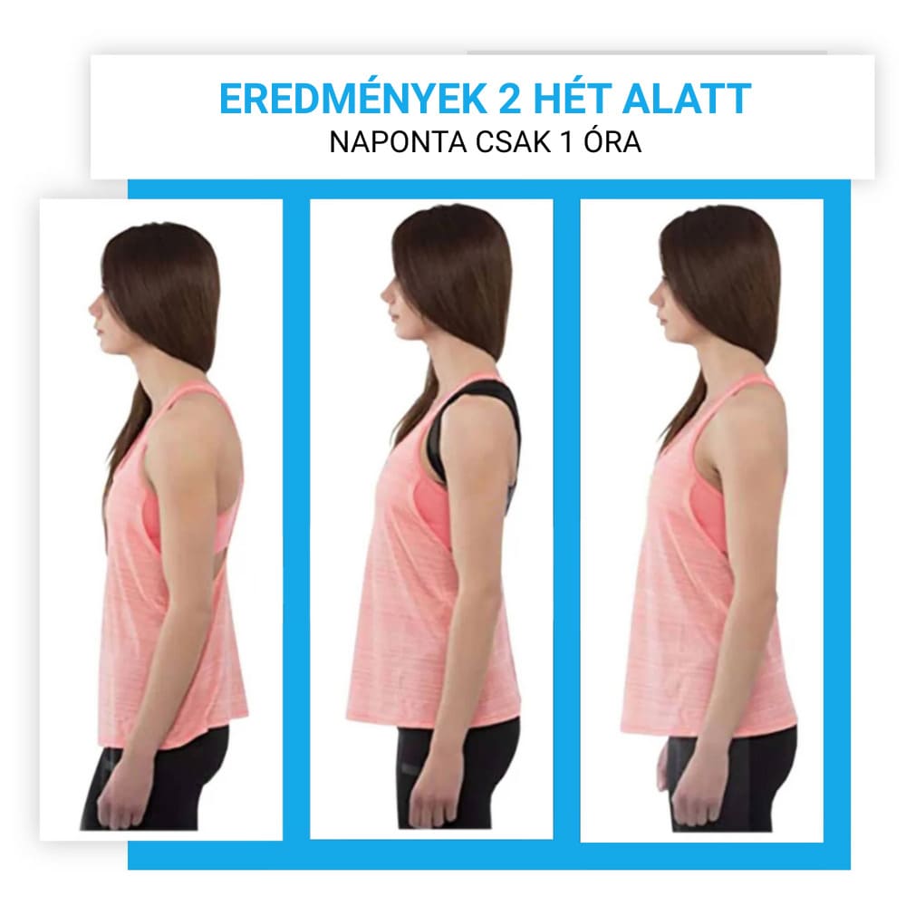 Tartásjavító pánt 2 darabos csomag Better Posture Pro #15 4