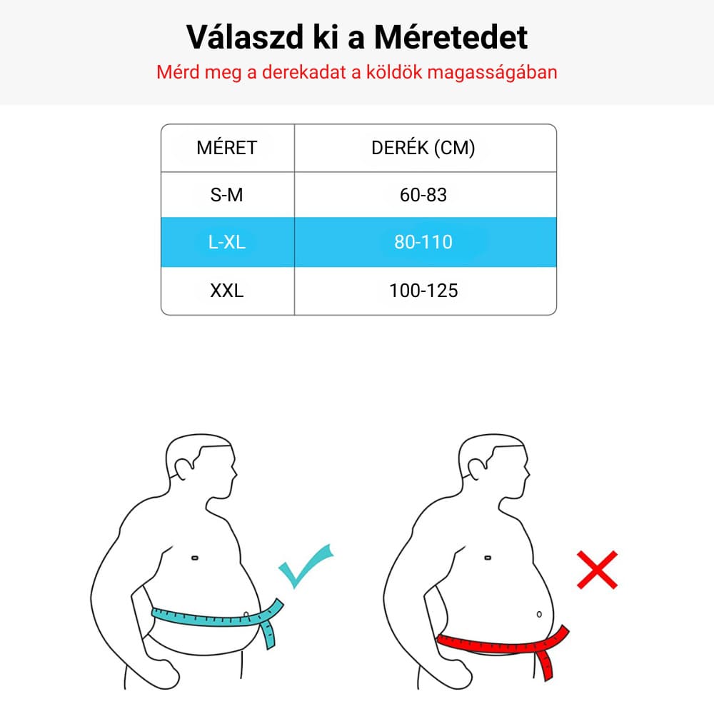 Tartásjavító pánt Better Posture Pro 6