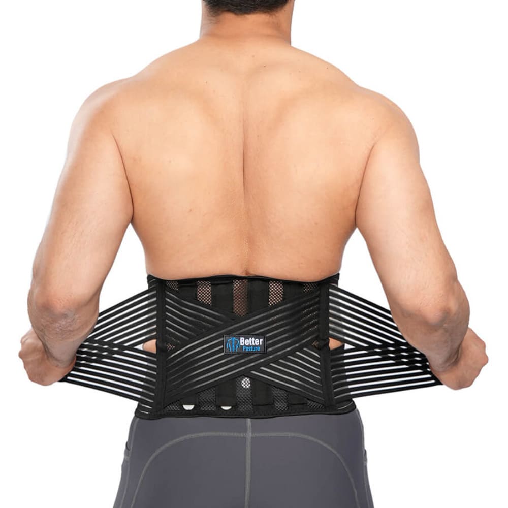 Turmalinos és mágneses deréktámasztó öv Better Posture Premium 1