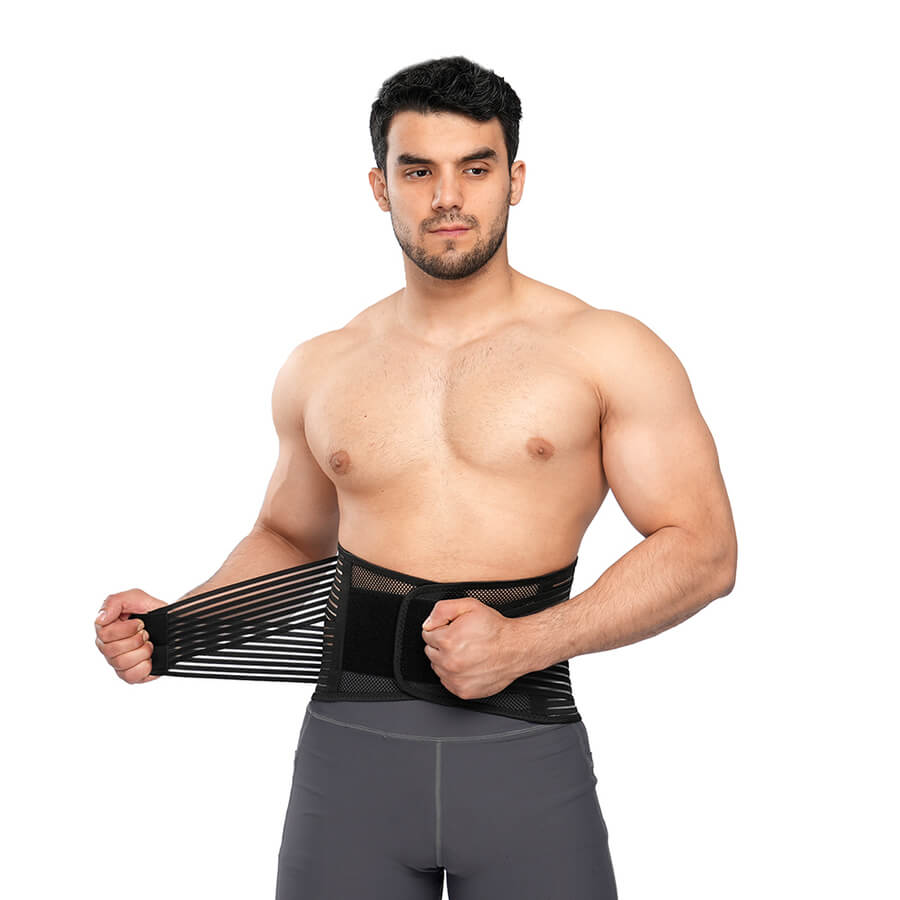 Turmalinos és mágneses deréktámasztó öv Better Posture Premium 5