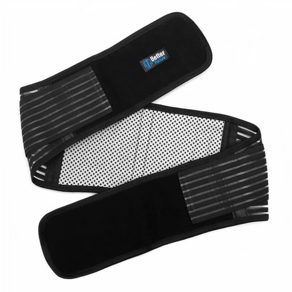 Turmalinos és mágneses deréktámasztó öv Better Posture Pro 5