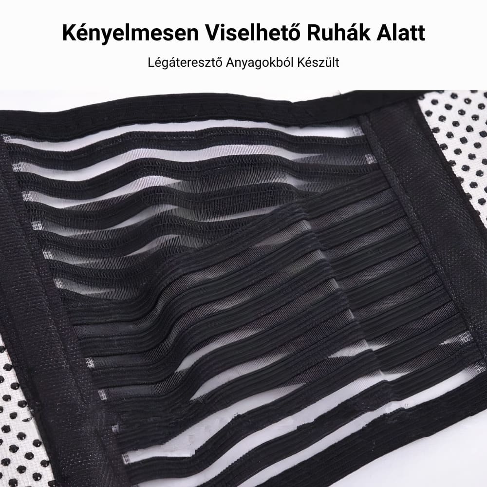 Turmalinos és mágneses deréktámasztó öv Better Posture Pro 6